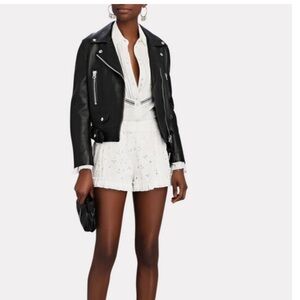 IRO Mikos Broderie Anglaise Cotton Shorts